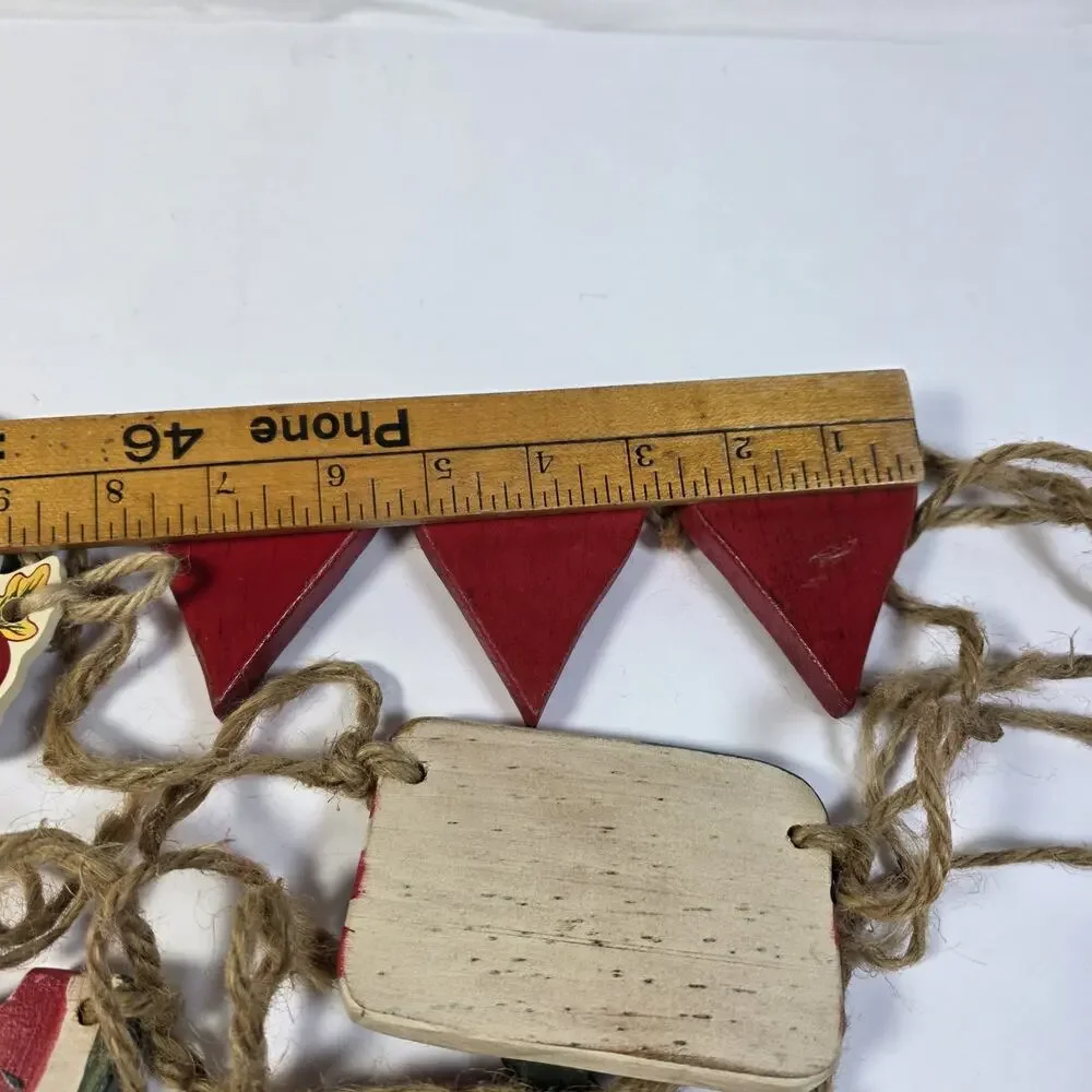 Primitive Holiday Decor Hanging Signs Lot Seasonal Wood Folk Art Rustic Country